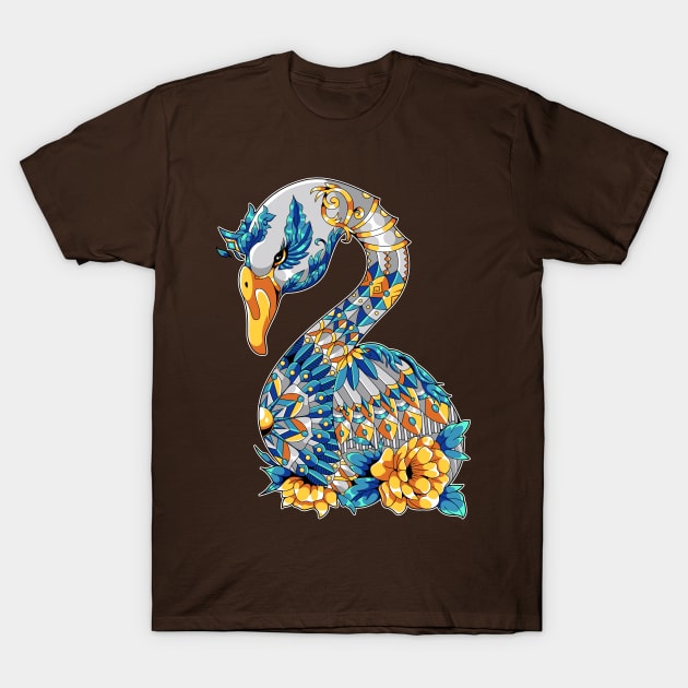 beautiful goose T-Shirt by Mako Design 